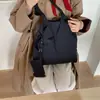 2026 Nova Bolsa Original de Tecido de Nicho para Mulheres, Bolsa de Ombro Simples Retrô Japonesa de Grande Capacidade para Estudantes para Mulheres