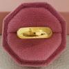 Amazon transfronterizo europeo y americano chapado anillo liso anillo de acero de titanio liso para hombre acero inoxidable r4621