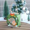 Caixa de maçã de Natal Véspera de Natal Fruta de Natal Caixa de frutas de Natal janela portátil floco de neve doce creme biscoito caixa de presente