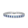 Explosiones de Amazon pulsera de acero de titanio circón hombres Europa y Estados Unidos transfronterizo acero inoxidable pulsera de tenis para hombre joyería para mujer venta al por mayor