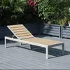 Cadeira de Espreguiçar para Cama Externa Piscina Impermeável Proteção Solar Pátio Lazer ao Ar Livre Hotel Dobrável Ajustável Cadeira de Praia