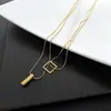 Colar de Luxo Leve de Nicho para Mulheres, Novo Modelo Popular de 2026, Corrente de Pescoço em Aço Titânio que Não Desbota, Corrente de Clavícula, Acessório de Alto Padrão para Mulheres