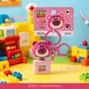 Chaveiro Autêntico Disney Toy Story 5 com Botão de Som e Luz Pingente de Bolsa de Boneca Fofo Presente Venda por Atacado