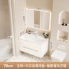 Lavabo de cerámica de gran diámetro combinación de mueble de baño lavabo grande lavabo cerámico integrado lavabo oceánico tamaño grande lavabo de vientre para baño