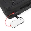 Mochila expansível masculina para atacado transfronteiriço para viagens de negócios e viagens de negócios, mochila estilosa de grande capacidade, bolsa para laptop 16 polegadas