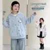 Chaqueta con capucha para niña, Primavera y Otoño 2026, Nueva Moda Elegante, Cárdigan, Chaqueta de Béisbol, Sudadera de Otoño