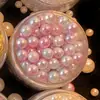 Perla Simulada Cáñamo Flujo Bola Ruidosa Relleno de Pegamento Material Hecho a Mano DIY Pellizcar Bola Hecha a Mano Relleno de Pegamento en Crema