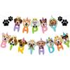 Amazon Decoração de Aniversário para Cachorro Banner Bandeira para Festa de Aniversário de Pet Cachorro Conjunto de Enfeites para Bolo
