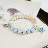 Pulseras Dulces y Lindas de Verano de Jingdezhen, Pulseras de Cuentas Coloridas Estilo Chica de Dibujos Animados de Verano al por Mayor