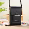 Bolsa Mensageiro Feminina para Celular com Tela Sensível ao Toque 2025 Nova Moda Bolsa com Troca de Chave