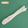 1-10mm Corda Curta de Algodão DIY Corda Trançada à Mão para Bolinho de Arroz Corda de Fio Trançado Corda de Algodão Corda
