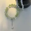 Ventas Directas de Fábrica Changyue Jinming Vino de Mora Derivado Pulsera de Vidrio Hecha a Mano Pulsera de Borlas Multicapa de Alto Valor y Gama Alta