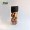 Pote Plástico de Boca Larga 1000ml Pote Selado para Doces e Salgadinhos Garrafa de Embalagem para Chá Aromatizado e Frutas Secas Pote para Embalagem de Nozes
