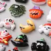 Acessórios de Joias de Resina para Halloween Abóbora Fantasma DIY Capa de Celular Grampo de Cabelo Chaveiro Brincos Material Engraçado