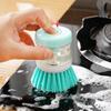 Cepillo para Olla Hidráulico Presión de Líquido Cepillo de Limpieza de Cocina Artefacto Descontaminante para el Hogar Cepillo para Limpiar Ollas Venta al por Mayor
