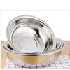 Bacia de Borda Reversa Não Magnética do Fabricante Pia de Aço Inoxidável Bacia Espessada para Lavar o Rosto Bacia de Lavanderia Bacia Grande Espessada Bacia Doméstica