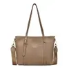 Bolsa de Axila Grande Capacidade Feminina 2026 Nova Retrô Simples Bolsa de Ombro Bolsa Transversal Bolsa Tote Casual para o Dia a Dia