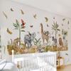 M16580 Novos Adesivos de Parede Estilo Boêmio Animais da Selva Sala de Estar Quarto Parede de Fundo Decoração de Casa Adesivos de Parede