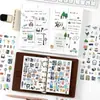 Adesivos Infeel.Me Série Pequena Vida Vida Diária Nariz Pequeno Caderno de Material DIY Colagem Decorativa