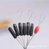 Venta al por mayor de fábrica Frijol espacial 6+1 goma oliva cilíndrico frijol espacial Accesorios para set de línea de pesca accesorios de pesca