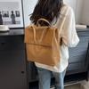 Bolso de mujer de gran capacidad con textura avanzada, informal, nuevo modelo 2023, mochila retro de moda, popular mochila de viaje.