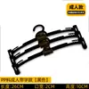 Perchas para ropa interior al por mayor perchas de plástico para ropa tienda de lencería para mujer clip transparente para ropa interior perchas para sujetador color sólido