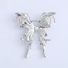 Moda transfronteiriça personalizado brilhante borboleta broche criativo simples inseto pino retro artístico jóias pino atacado