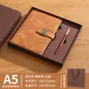 Cuadernos de Negocios con Impresión de Logo Personalizado, Superficie tipo Piel, Cierre Magnético, Cuadernos Corporativos, Personalización en Lotes Pequeños