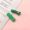 Grampo de Cabelo Espinha de Peixe 3,5cm Presilha de Cabelo de Algodão com Cobertura Total Materiais para Acessórios de Cabelo Feitos à Mão DIY Acessórios de Grampo Bico de Pato Coreano