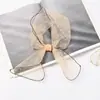 Estilo Coreano Organza Verano ins Bufanda Pequeña Nueva Moda para Mujer Bufanda Versátil Bufanda para la Cabeza Bufanda de Primavera y Otoño