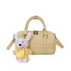 Bolso Boston Retro de Nicho para Mujer 2025 Nuevo Estilo Versátil Bolso de Mano Informal Elegante Bolso Cruzado