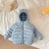 Chaqueta Ligera de Algodón con Relleno para Niños Niños y Niñas Abrigo de Algodón Niños Pequeños y Medianos Ropa de Algodón con Capucha Bebé Otoño e Invierno Nueva Chaqueta de Canalé