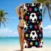 Toalla de Playa para el Mundial de Fútbol 2026 México, Estados Unidos y Canadá Toalla Cruzada de Microfibra Impresa de Venta Caliente Toalla de Baño
