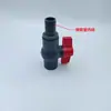 Válvula de PVC, válvula de bola pagoda, válvula de bola de riego, interruptor de manguera, diámetro interior de la conexión, manguera de inserción de plástico, válvula de cierre rápido