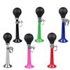 Bocina de aire para bicicleta cromada de metal 7 pulgadas 9 pulgadas bocina bocina de aire recta timbre para bicicleta de montaña accesorios equipo para bicicleta