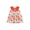 Conjunto de Serie Conejo Rojo para Niñas Qiuduomeng Vestido de Dibujos Animados para Niños Camiseta de Bebé Camiseta de Verano Pantalones Cortos