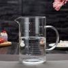 Taza medidora de vidrio espesado con escala Taza medidora de vidrio para el hogar con escala Taza medidora de vidrio Taza de agua Taza de té