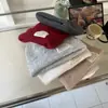 Nuevo Gorro de Invierno Cálido Tejido Estilo Coreano 2025 para Mujer, Gorro Simple y Versátil Estilo Japonés para Estudiantes