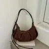 Bolso de axila nuevo de 2026 con acabado mate minimalista, un bolso de hombro moderno y versátil con estampado de leopardo, estilo coreano y un diseño único, perfecto para el trabajo y los desplazamientos