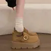 Zapatos Birkenstock Retro de Suela Gruesa para Mujer 2026 Nuevos Zapatos de Primavera y Verano para Mujer Versátiles Populares Mocasines Casuales