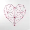 Parede de fotos com grade de ferro forjado estilo europeu Famosa na internet para dormitório de meninas ins Parede de fundo Decoração de parede criativa Pingente de parede