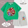 Circo Digital Mágico 6 Ropa Infantil Niños Traje de Verano Estilo Universitario Ropa Deportiva Mangas Cortas para Niños Sensación Fresca