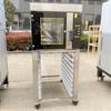 Horno de circulación de aire caliente de 5 placas con estantes, horno de pizza, equipo especial para hornear pan, venta directa de fábrica.