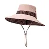 Nuevo Sombrero de Pescador Estilo Étnico 2026 para Mujer, Versátil para Playa de Verano, Ala Ancha, Protección UV, Sombrero para el Sol