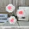3 Rosas de Diamante Artificial para Decoración de Salón de Bodas, Arreglo Floral para Pasillo de Boda, Paisajismo de Rosas en Cascada de Centro Comercial