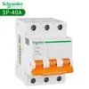 Interruptor automático Schneider serie E9 interruptor automático miniatura pequeño doméstico abierto al aire con protección contra fugas protección contra sobretensión y subtensión