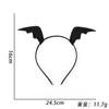 Comércio Exterior Novo Halloween Tiara Chifre de Diabo Faixa de Cabelo Grampo de Cabelo Enfeite de Cabeça Crianças e Adultos Acessórios de Cabelo Engraçados para Fantasia