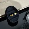 Anillo de circonia cúbica con forma de corazón y diseño minimalista de resorte en espiral, una pieza nueva y de moda para mujer, adecuado para el uso diario y versátil en estilo, con apertura ajustable