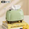 Caja de Pañuelos de Escritorio para Sala de Estar, Dispensador de Pañuelos con Resorte para Dormitorio del Hogar, Caja de Pañuelos Dopamina de Escritorio de Alta Gama y Gran Capacidad