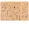 Papel Absorvente de Silicone Americano para Cozinha Barreira de Óleo para Assar Papel Antiaderente para Forno Resistente a Altas Temperaturas Papel Absorvente para Assadeira Atacado